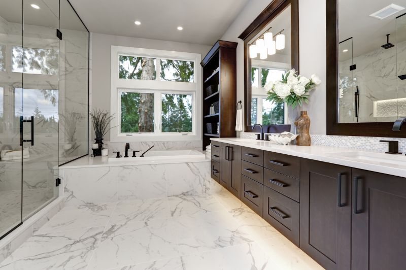 Luxurious Bathroom Materials